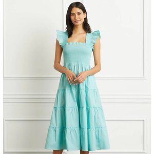 NWT Hill House Ellie Nap Dress in Bay Blue, Size XS